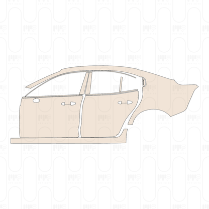 Pre-Cut PPF Volvo S60 Recharge Inscription 2023