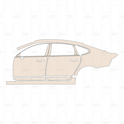 Pre-Cut PPF Volvo S90 Extended Wheelbase Inscription 2023