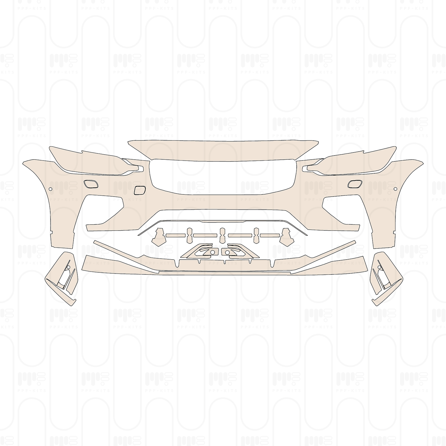 Pre-Cut PPF Volvo V60 Recharge 2023