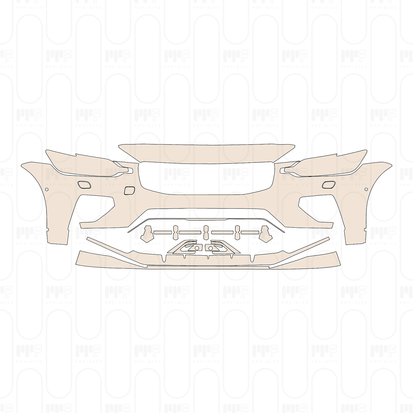 Pre-Cut PPF Volvo V60 Recharge 2023