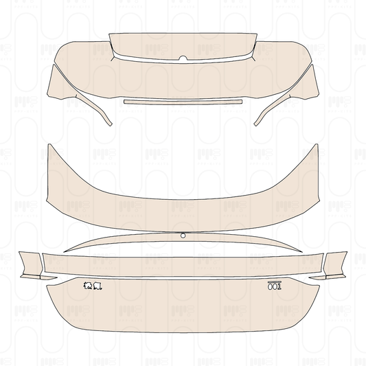 Pre-Cut PPF Zeekr 001 2023