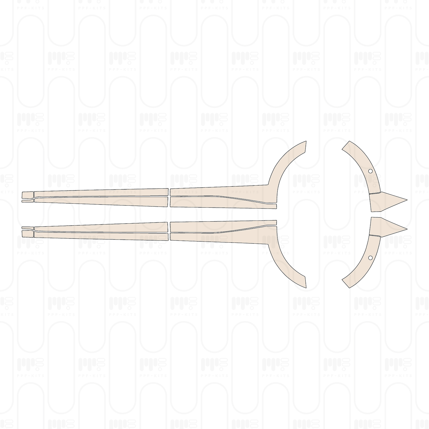 Pre-Cut PPF Zeekr 007 2024