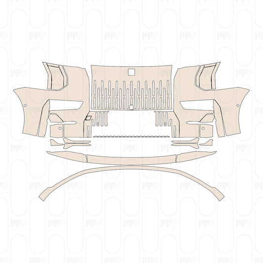 Pre-Cut PPF Zeekr 009 Base 2024