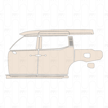 Pre-Cut PPF Zeekr 009 Base 2024