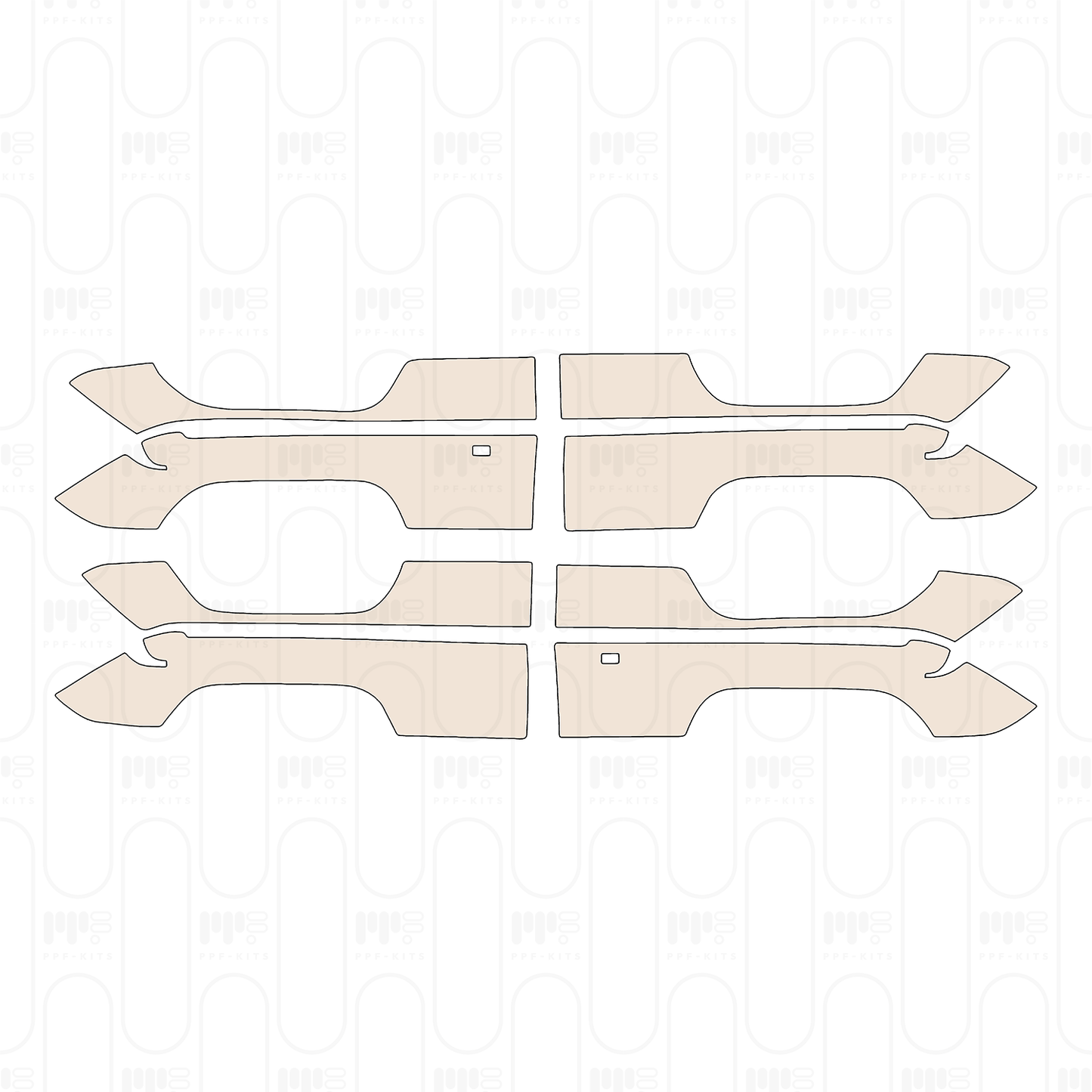 Pre-Cut PPF Zeekr 009 Base 2024