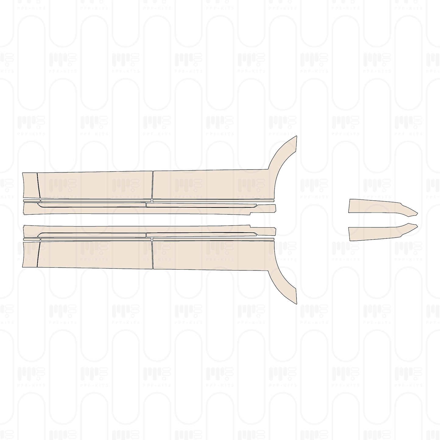 Pre-Cut PPF Zeekr 009 Base 2024