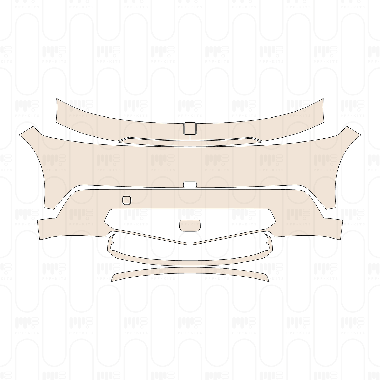 Pre-Cut PPF Zeekr MIX 2025