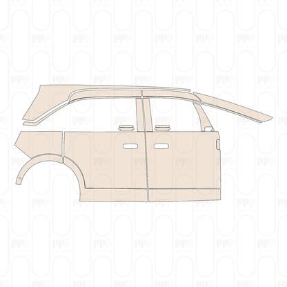 Pre-Cut PPF Zeekr MIX 2025