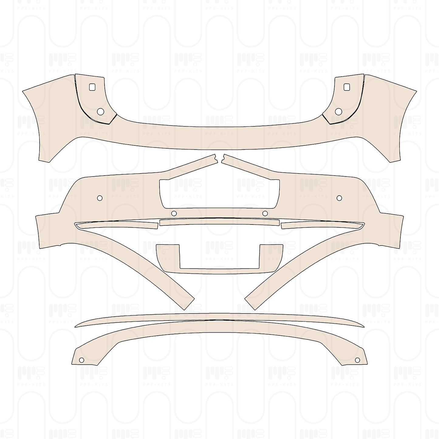 Pre-Cut PPF Zeekr MIX 2025