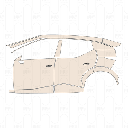 Pre-Cut PPF Zeekr X 2024