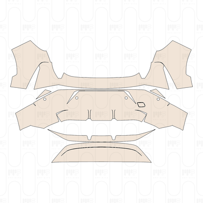 Pre-Cut PPF Zeekr X 2024