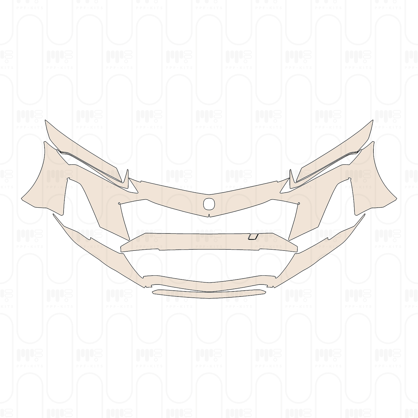 Pre-Cut PPF Acura NSX 2022