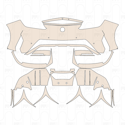 Pre-Cut PPF Acura NSX 2022