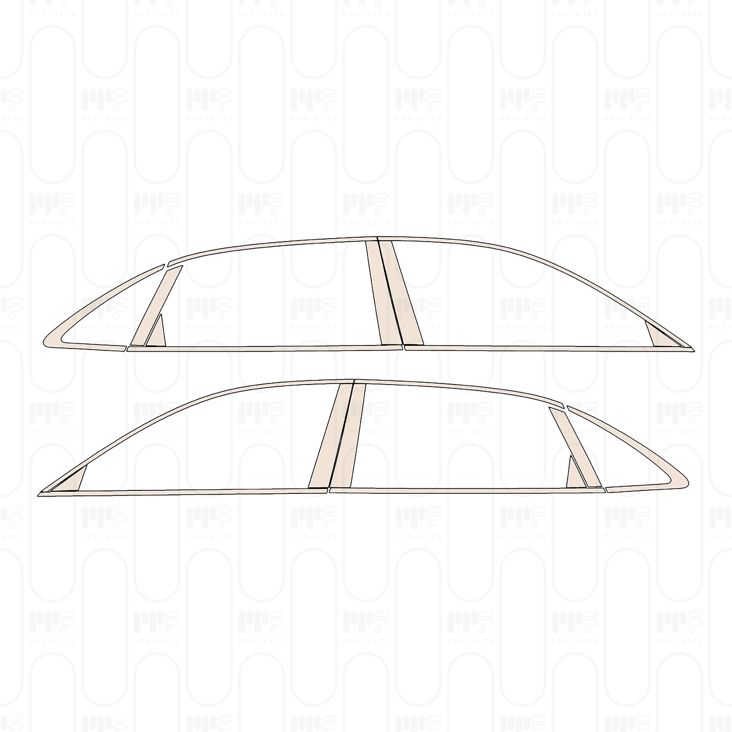 Pre-Cut PPF Audi A4 A4L Sedan Base 2022