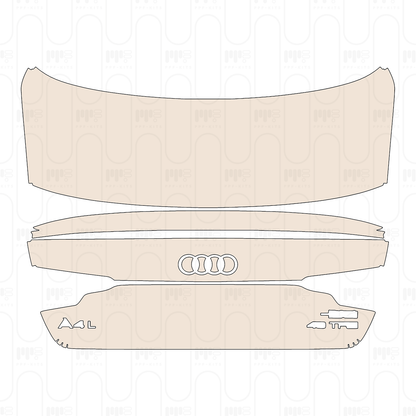 Pre-Cut PPF Audi A4 A4L Sedan S-Line 2022