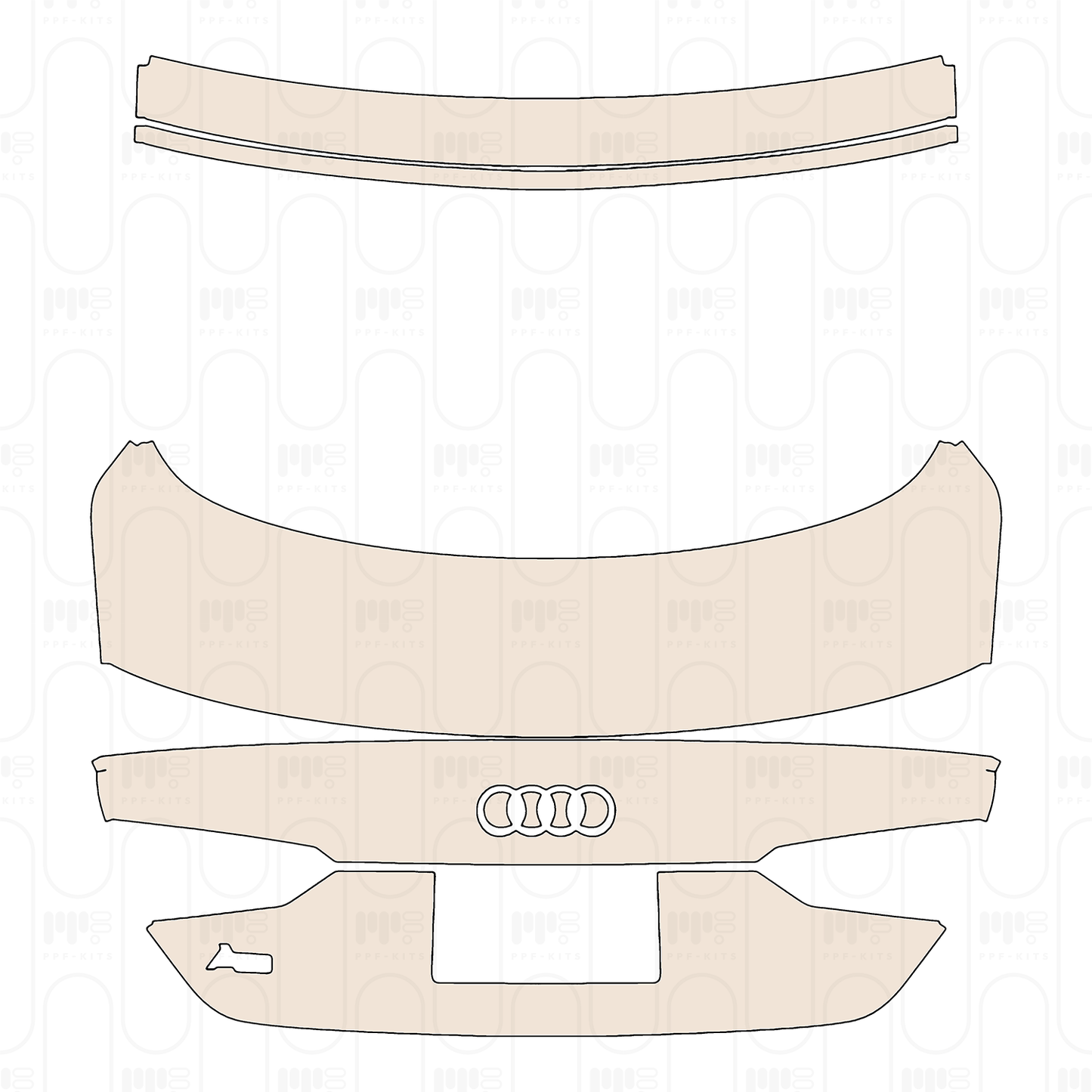 Pre-Cut PPF Audi A5 Sportback Base 2022