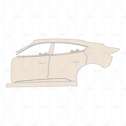 Pre-Cut PPF Audi e-tron GT RS e-tron GT 2022