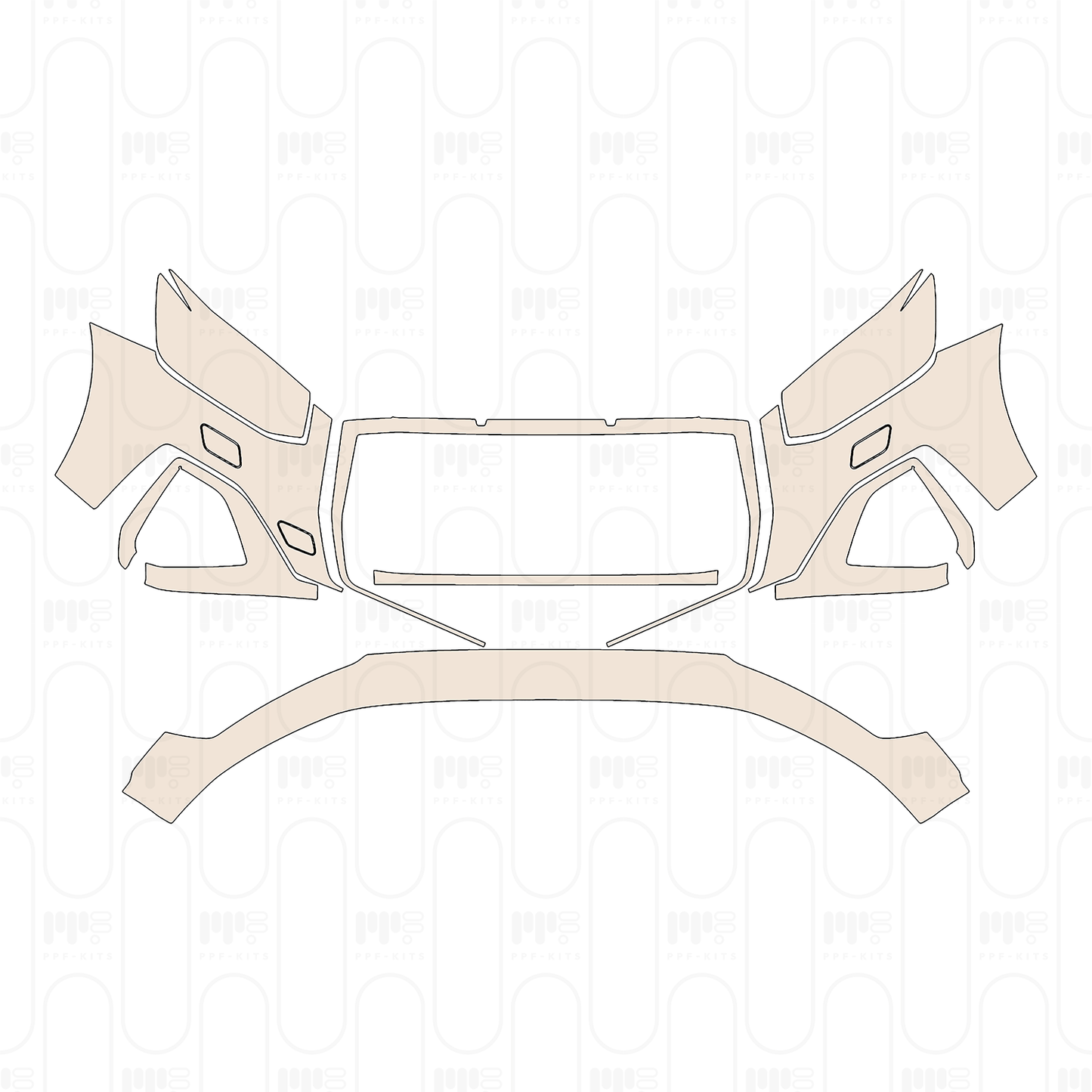 Pre-Cut PPF Audi Q2 S-Line 2022
