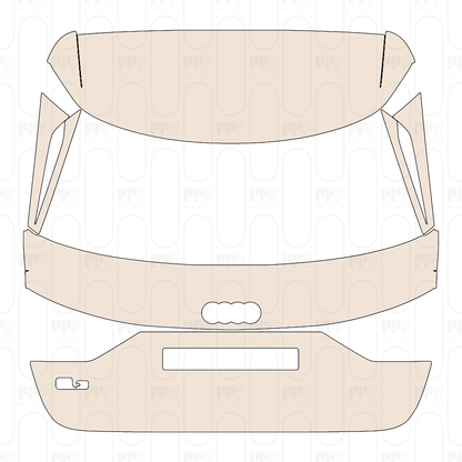 Pre-Cut PPF Audi Q3 SUV Base 2022