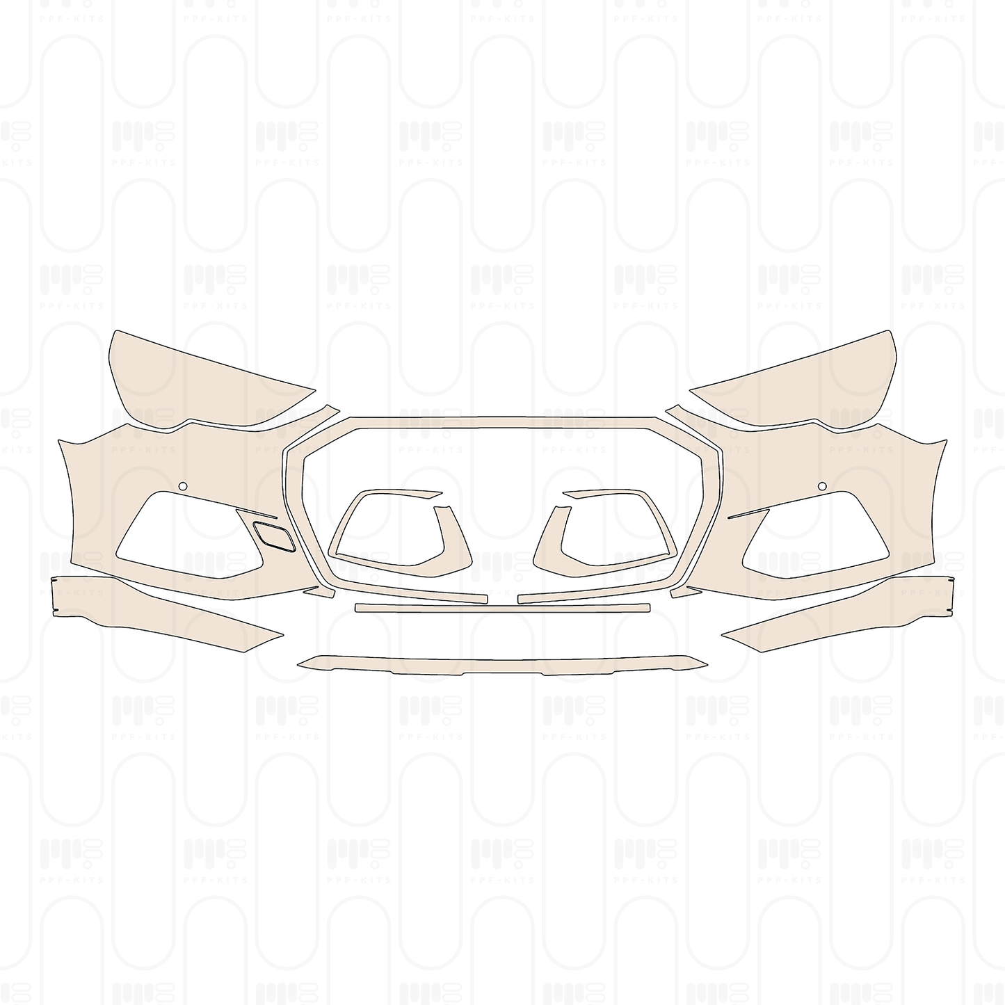 Pre-Cut PPF Audi Q3 SUV Base 2022