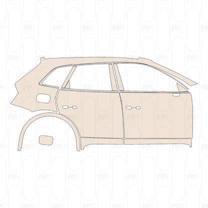 Pre-Cut PPF Audi Q5 Standard Wheelbase Base 2022