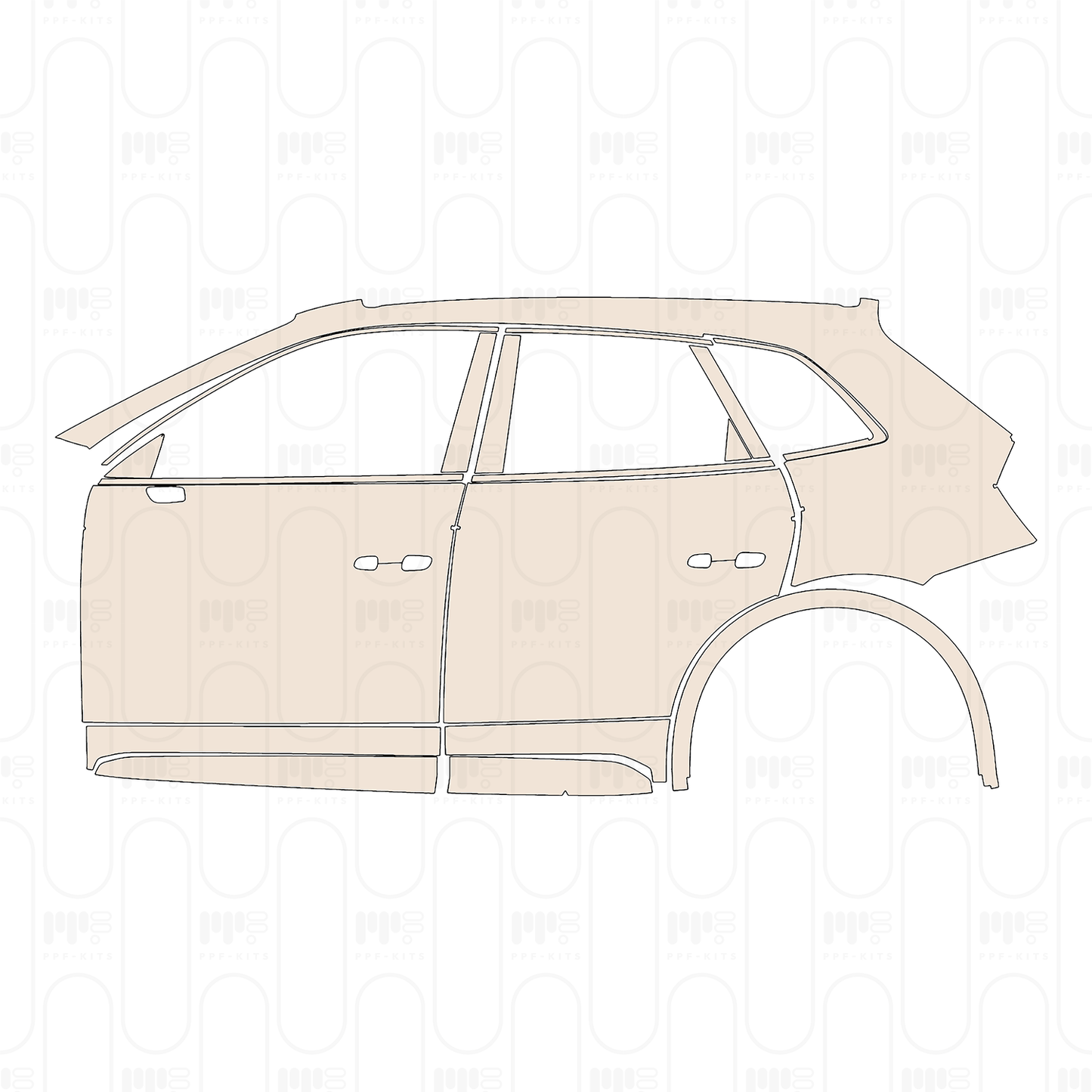 Pre-Cut PPF Audi Q5 SQ5 2022