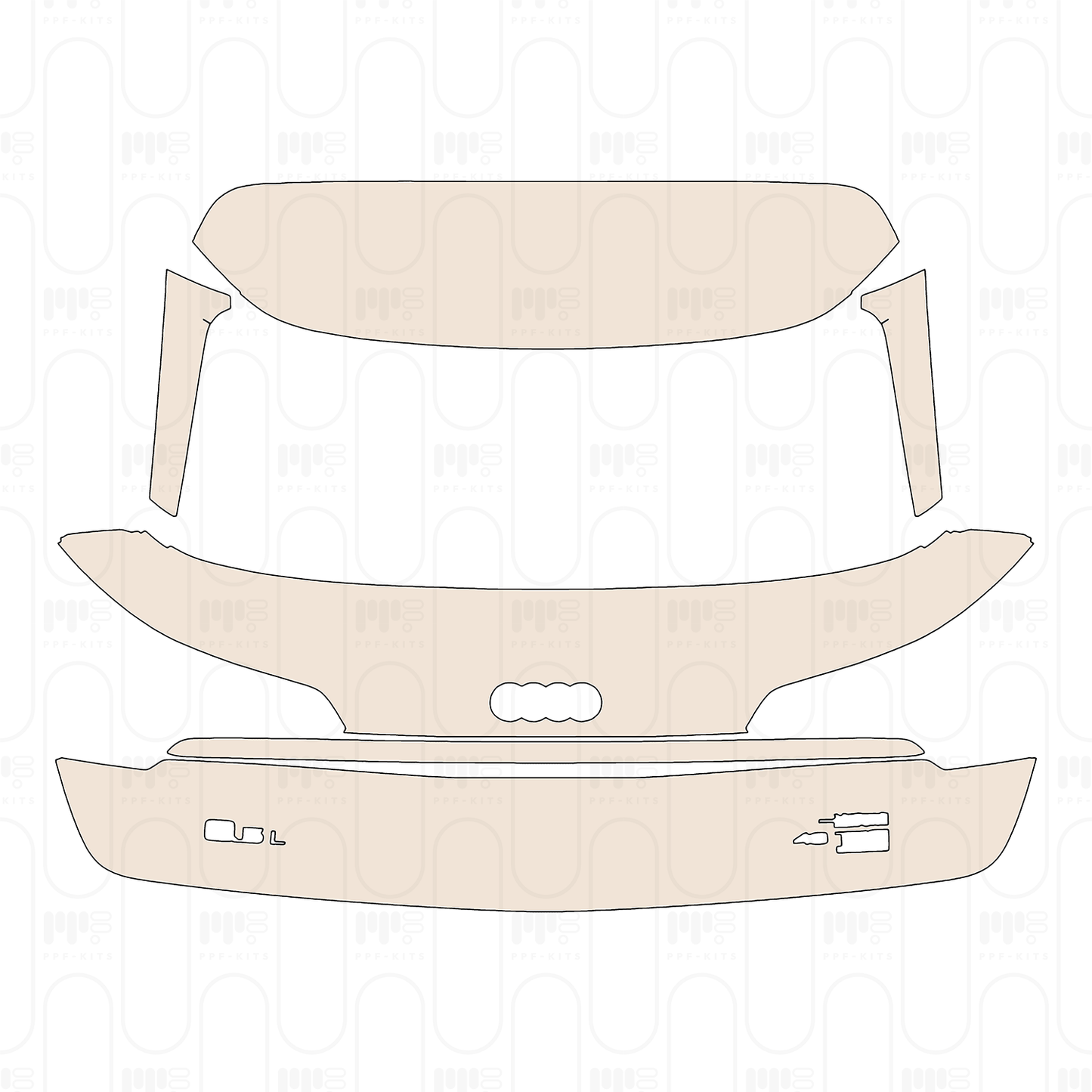 Pre-Cut PPF Audi Q5 Extended Wheelbase Base 2022