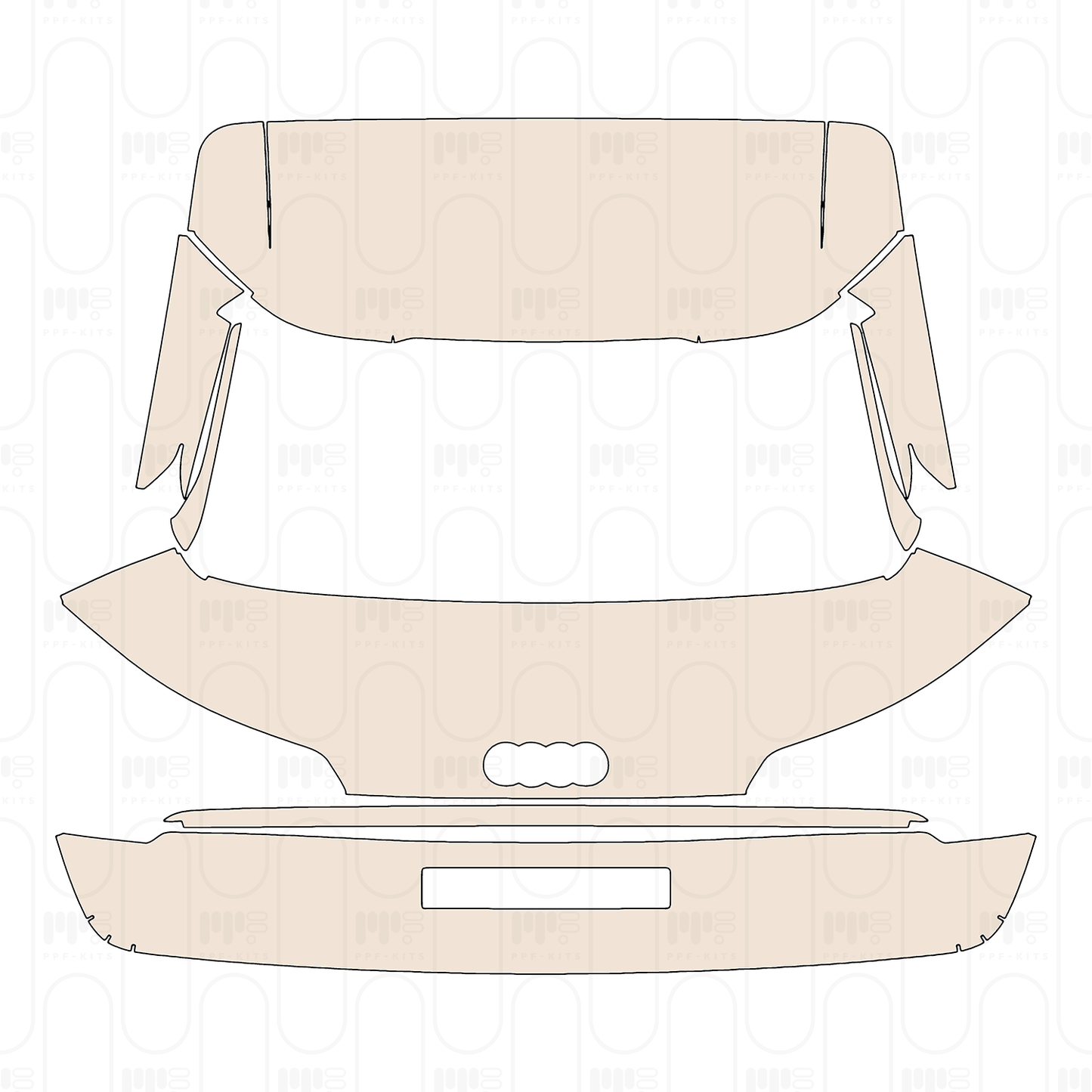 Pre-Cut PPF Audi Q5 Q5L Sportback (Extended Wheelbase) 2022