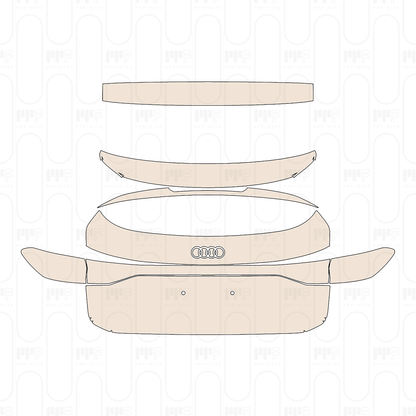 Pre-Cut PPF Audi Q6 e-tron Sportback S-Line 2024