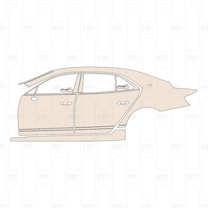Pre-Cut PPF Bentley Flying Spur W12 2024