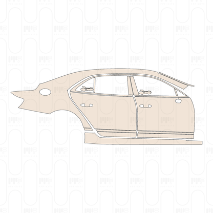 Pre-Cut PPF Bentley Flying Spur V8 2022