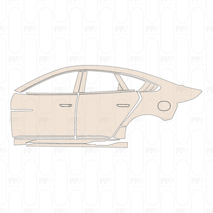 Pre-Cut PPF BYD Han DM-i 2022
