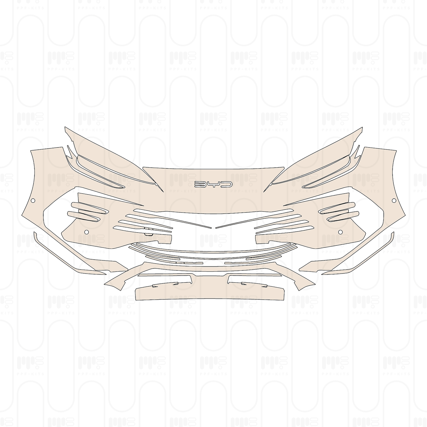 Pre-Cut PPF BYD SEAL U DM-i 2023