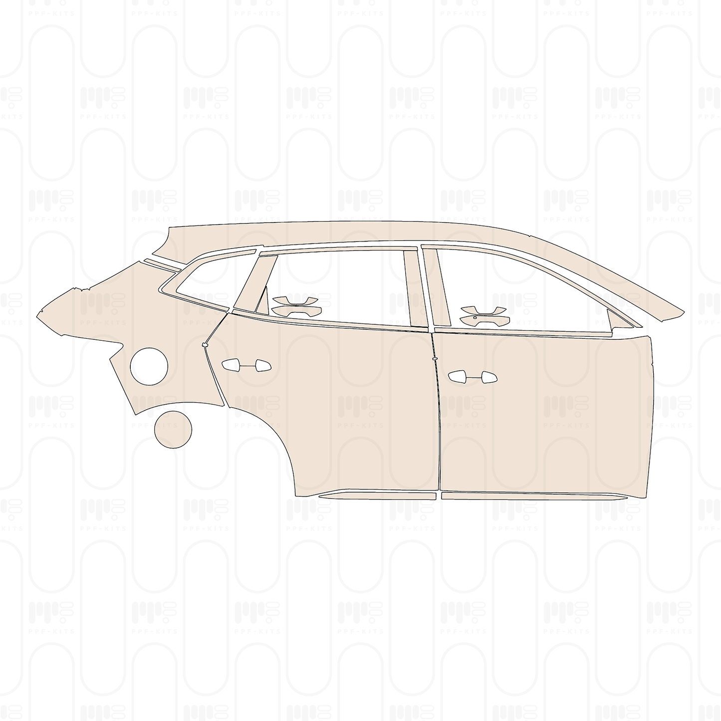 Pre-Cut PPF BYD SEAL U DM-i 2023