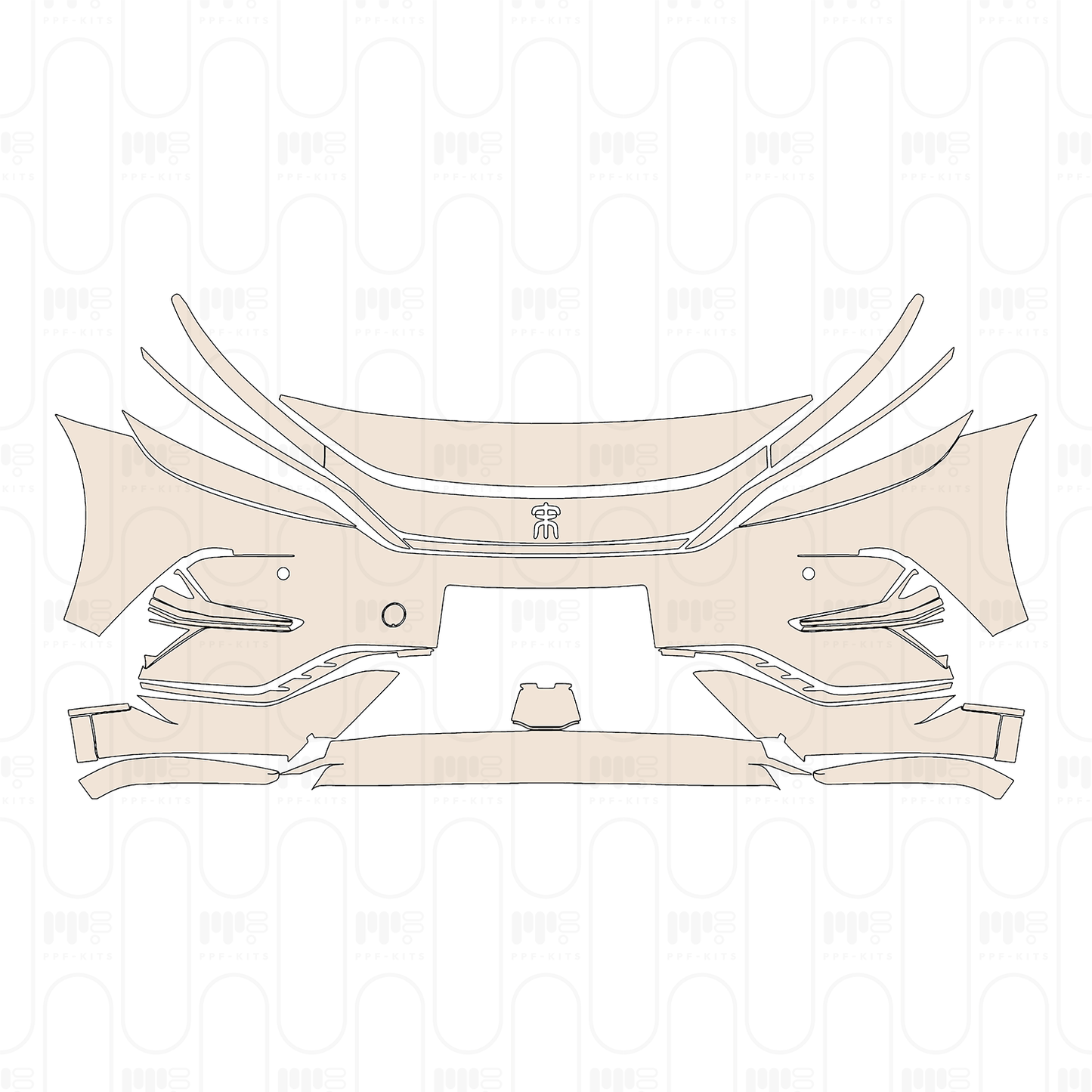 Pre-Cut PPF BYD Song L 2024