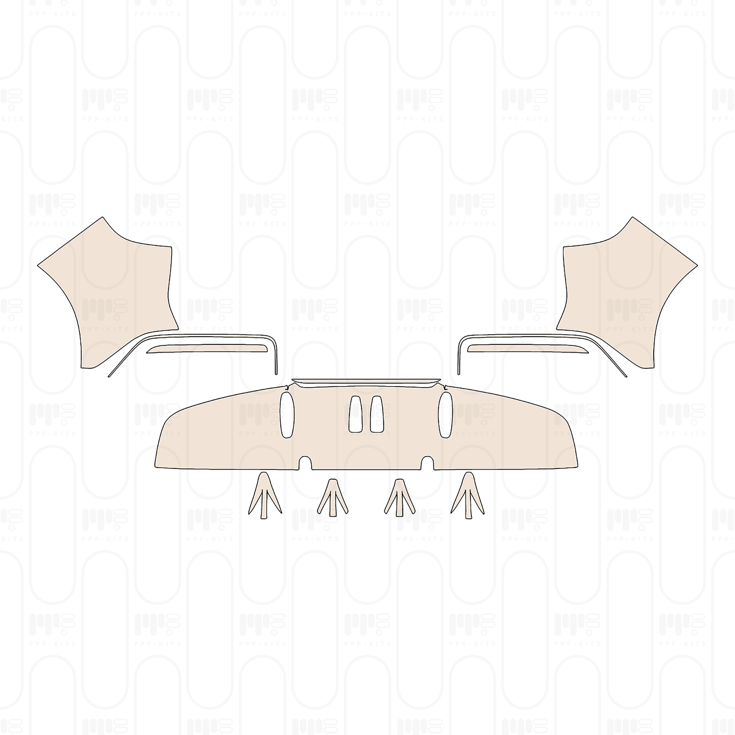 Pre-Cut PPF BYD Yuan UP Base 2024