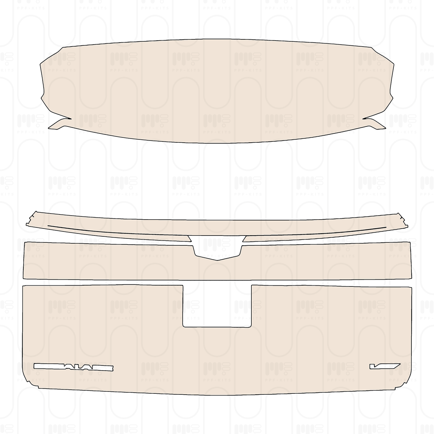 Pre-Cut PPF Cadillac Escalade-V ESV 2023
