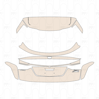 Pre-Cut PPF Cadillac GT4 2023