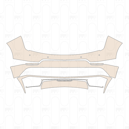 Pre-Cut PPF Cadillac GT4 2023