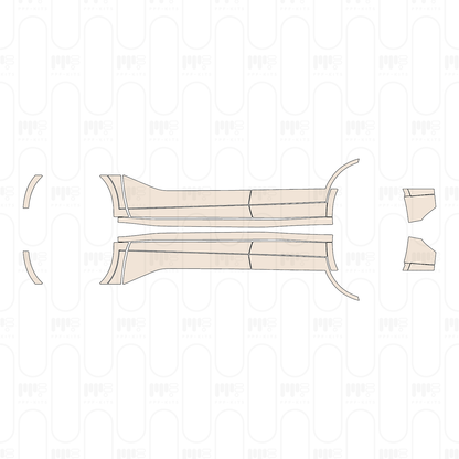Pre-Cut PPF Cadillac GT4 2023