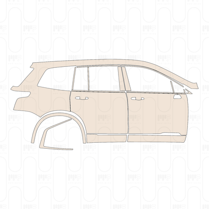 Pre-Cut PPF Cadillac XT6 Luxury 2022