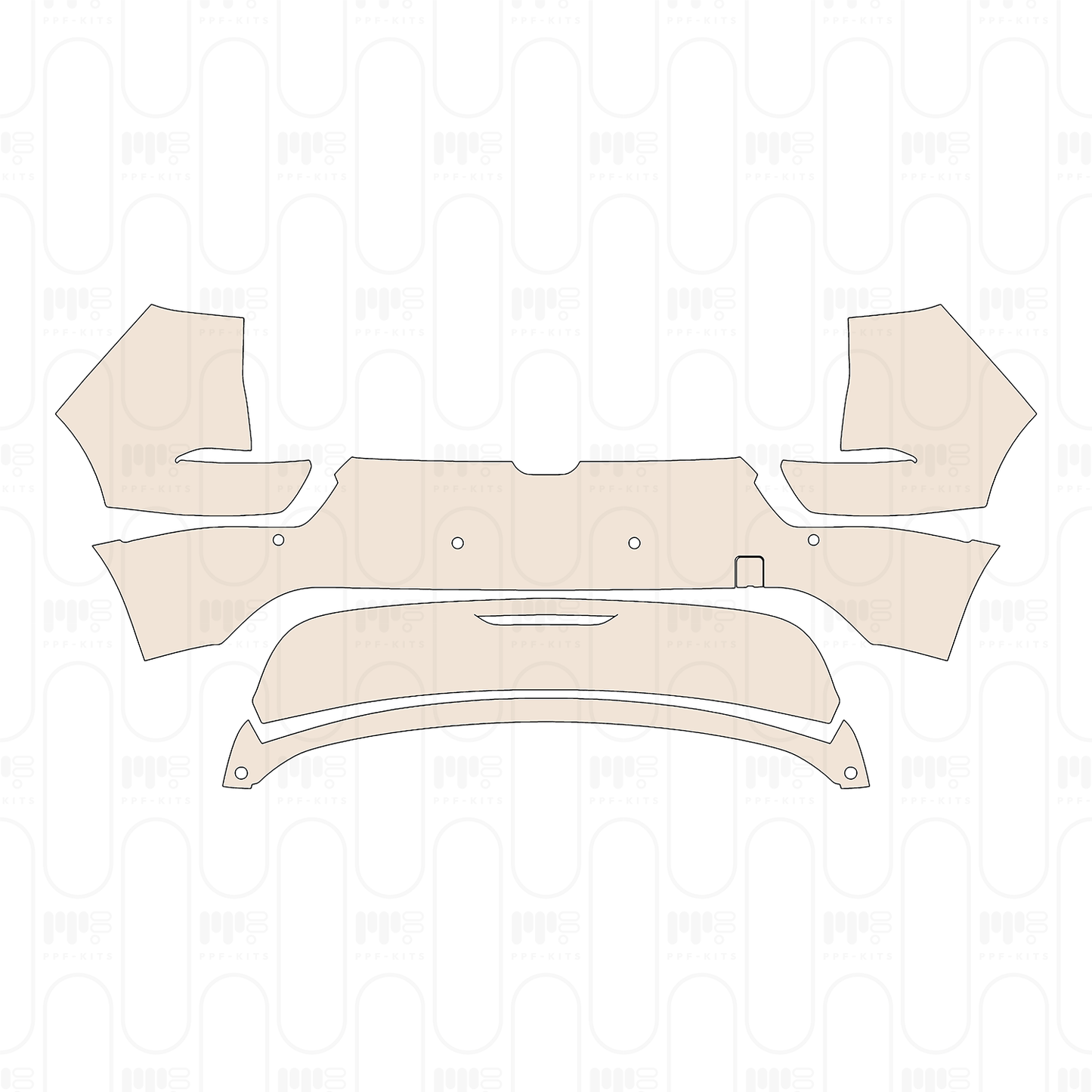 Pre-Cut PPF Chevrolet Bolt EUV LT 2022