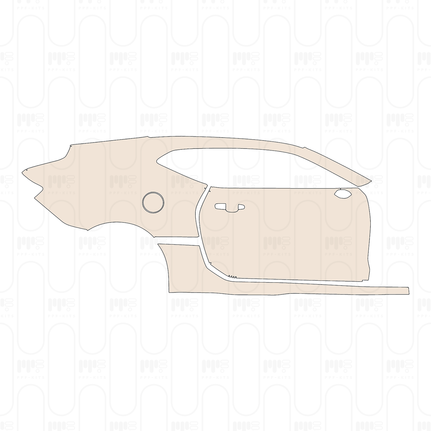 Pre-Cut PPF Chevrolet Camaro LS Coupe 2022