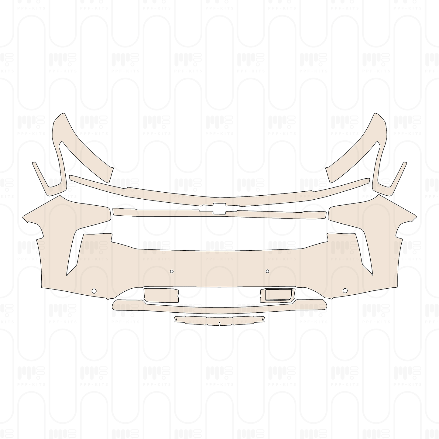 Pre-Cut PPF Chevrolet Suburban LS 2022
