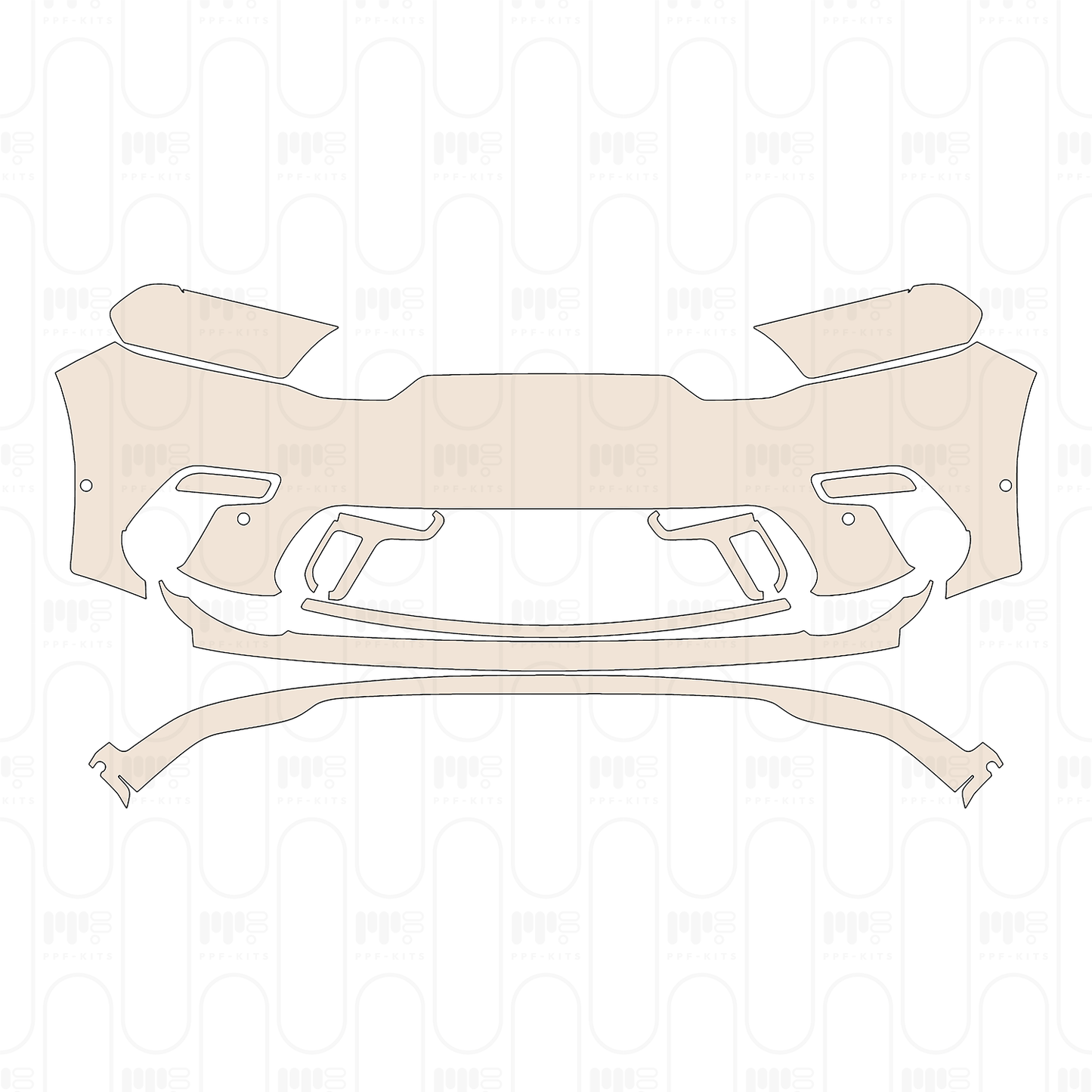 Pre-Cut PPF Dodge Durango CITADEL 2022
