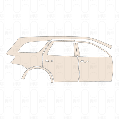 Pre-Cut PPF Dodge Durango CITADEL 2022