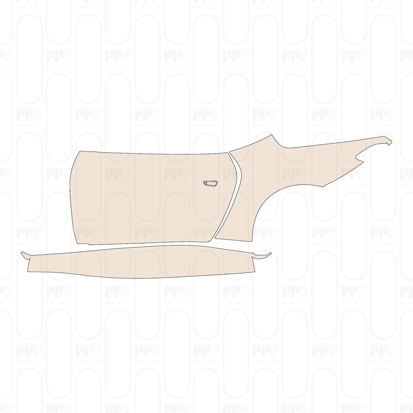 Pre-Cut PPF Ferrari Roma Spider 2023