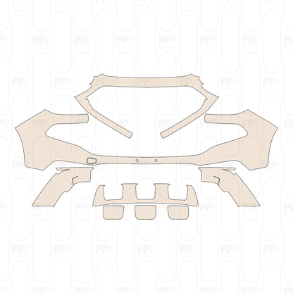 Pre-Cut PPF Fiat Toro 2022