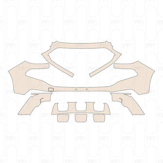 Pre-Cut PPF Fiat Toro 2022