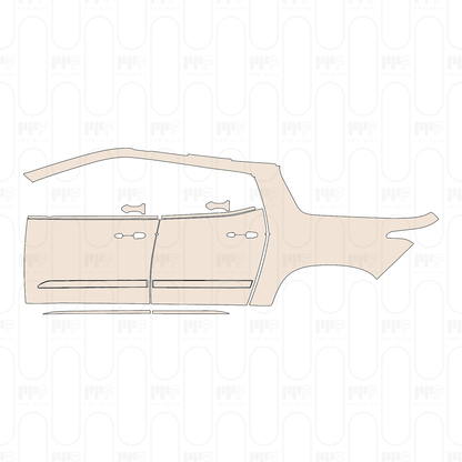 Pre-Cut PPF Fiat Toro 2022